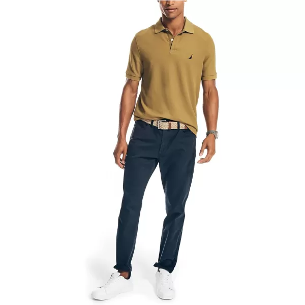 Nautica Mens Sustainably Crafted Classic Fit Deck PoloArcadia Green