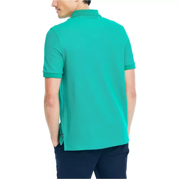 Nautica Mens Sustainably Crafted Classic Fit Deck PoloPepper Green