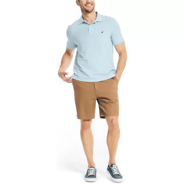 Nautica Mens Sustainably Crafted Classic Fit Performance Deck PoloNrf Cool Breeze