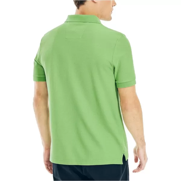 Nautica Mens Sustainably Crafted Classic Fit Performance Deck PoloTropic Foliage