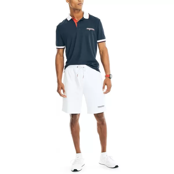Nautica Mens Sustainably Crafted Classic Fit PoloNavy