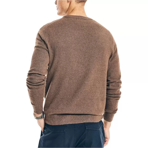 Nautica Mens Sustainably Crafted Crewneck SweatshirtCarefe Heather