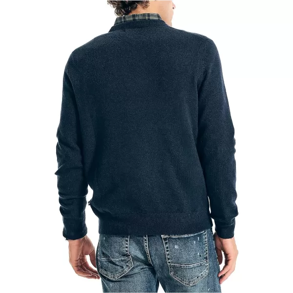 Nautica Mens Sustainably Crafted Crewneck SweatshirtNavy