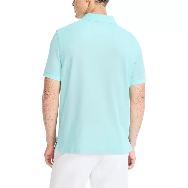 Nautica Mens Sustainably Crafted Deck PoloAngel Blue