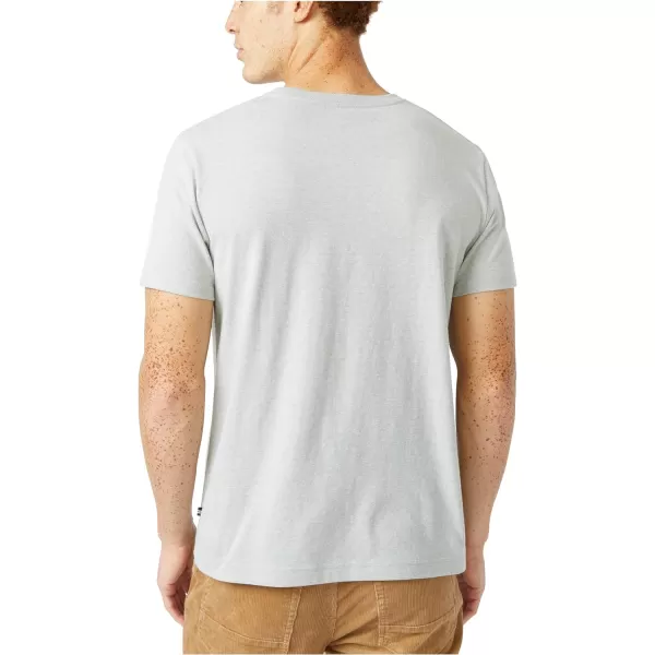 Nautica Mens Sustainably Crafted Logo Signal Flag Graphic TShirtGrey Heather