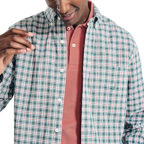 Nautica Mens Sustainably Crafted Plaid ShirtBaypine