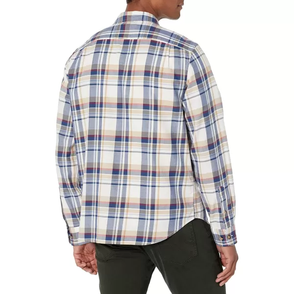 Nautica Mens Sustainably Crafted Plaid ShirtMarshmallow