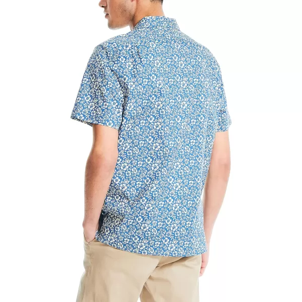 Nautica Mens Sustainably Crafted Printed ShortSleeve ShirtUndercurrent