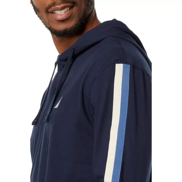 Nautica Mens Sustainably Crafted Pullover HoodieNavy