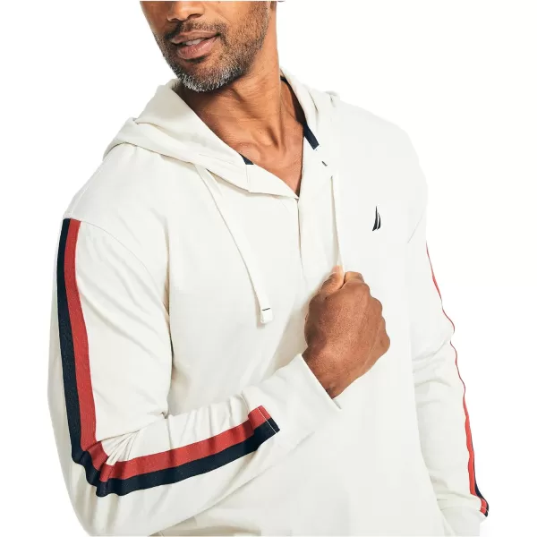 Nautica Mens Sustainably Crafted Pullover HoodieOatmeal Heather