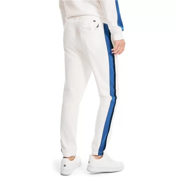 Nautica Mens Sustainably Crafted Striped PantSail White