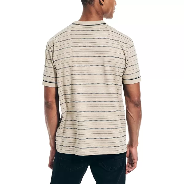 Nautica Mens Sustainably Crafted Striped TShirtFlagstone