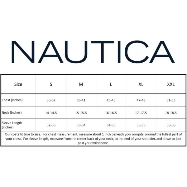 Nautica Mens Transitional Sherpa Lined Hooded JacketBlack