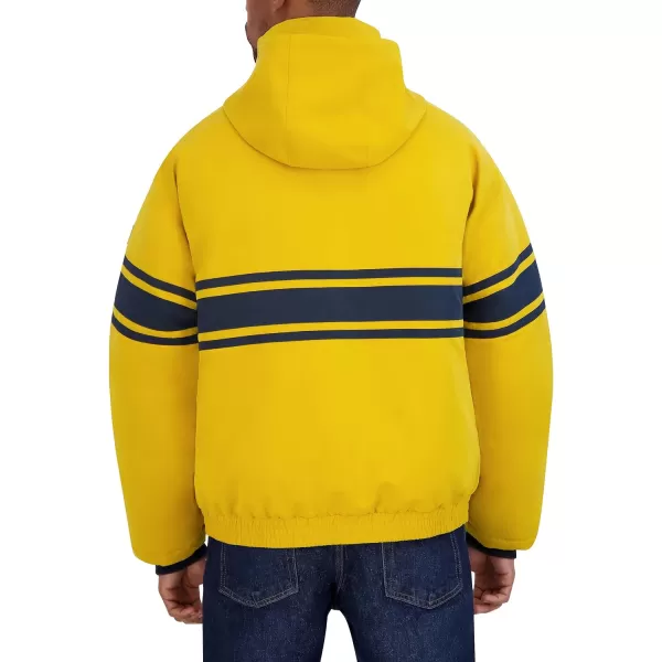 Nautica Mens Vintage Bomber JacketMustard