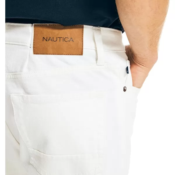 Nautica Mens Vintage Straight Denim JeansGlacier Bay Wash