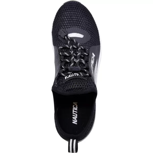 Nautica Mens Water Shoes Jogging Quick Dry Pool Sports SneakerBlack