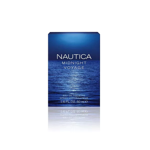 Nautica Midnight Voyage Eau de Toilette Vegan Formula Eau de Toilette Spray Spicy Scent of Pink Pepper and Mesmerizing Amber 16ozEau De Toilette 16 Fl Oz Pack of 1