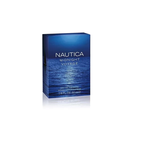 Nautica Midnight Voyage Eau de Toilette Vegan Formula Eau de Toilette Spray Spicy Scent of Pink Pepper and Mesmerizing Amber 16ozEau De Toilette 16 Fl Oz Pack of 1