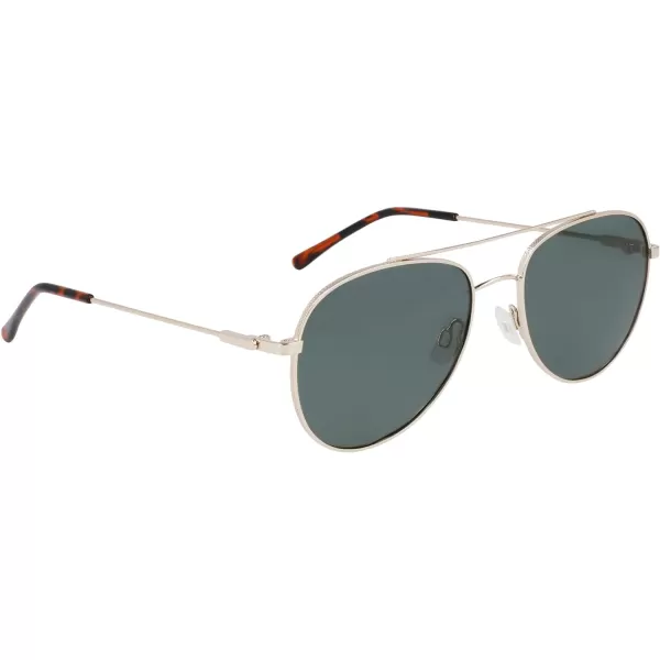 Nautica N2244s Pilot SunglassesGoldG15