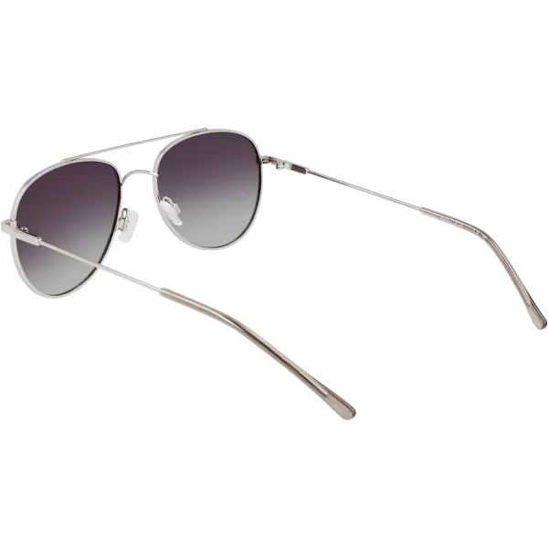 Nautica N2244s Pilot SunglassesSilver