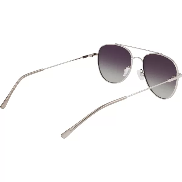 Nautica N2244s Pilot SunglassesSilver