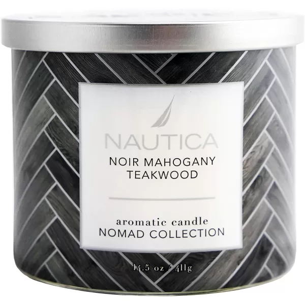 Nautica Noir Mahogany Teakwood Scented Candle LargeNautica Noir Mahogany Teakwood Scented Candle Large