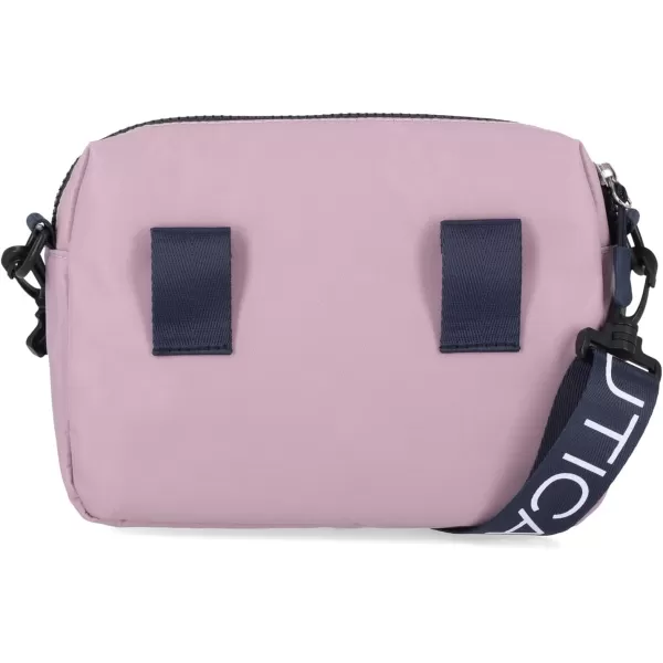 Nautica Nylon Bean CrossbodyBelt Bag with Adjustable Shoulder StrapLilac Rose