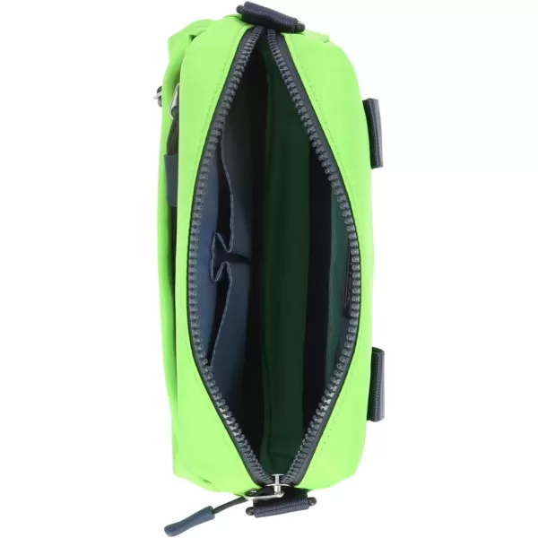 Nautica Nylon Bean CrossbodyBelt Bag with Adjustable Shoulder StrapLime