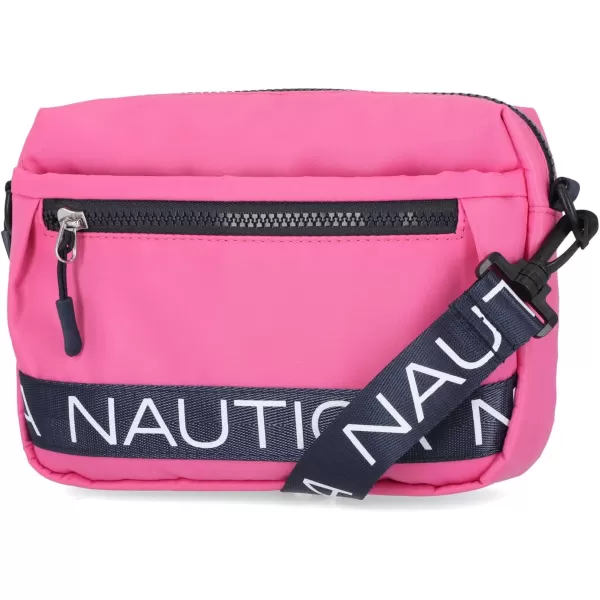 Nautica Nylon Bean CrossbodyBelt Bag with Adjustable Shoulder StrapWatermelon