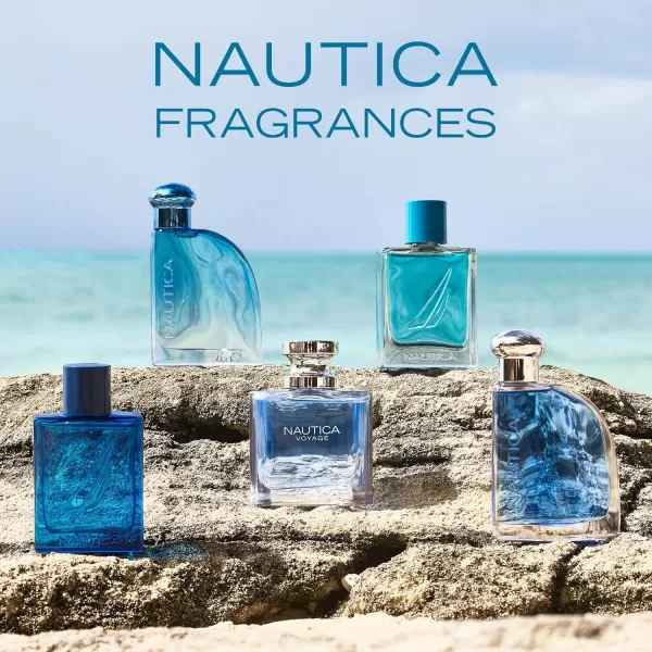 Nautica Pure Blue Eau de Toilette Fougere Aromatic Marine Fragrance Vegan Formula LongLasting Scent 33oz33 Fl Oz Pack of 1