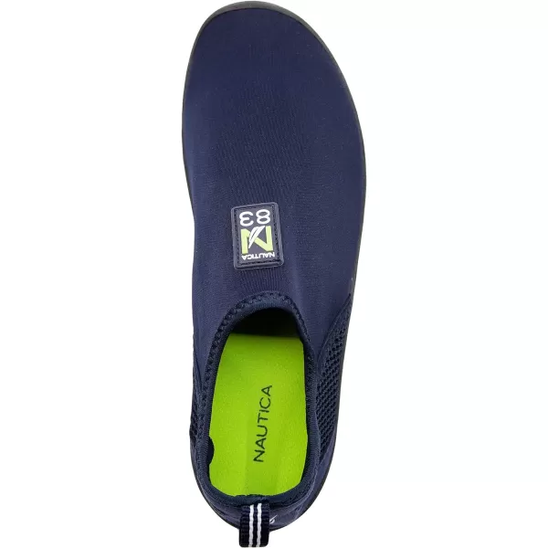 Nautica QuickDry Water Sports Barefoot Shoes Aqua Socks SlipOn for Swim Beach Pool Surf Yoga Durable Women and Men  WessonNavymarcc