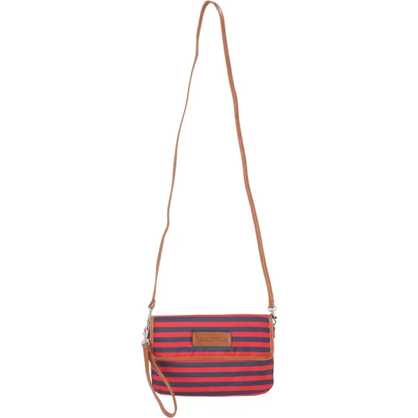 Nautica RFID Blocking Mini CrossbodyElectric Red