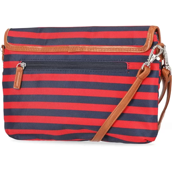Nautica RFID Blocking Mini CrossbodyElectric Red