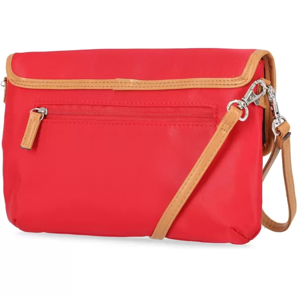 Nautica RFID Blocking Mini CrossbodyRed