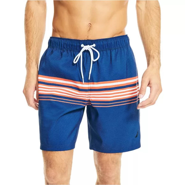 Nautica Sustainably Crafted 6 Striped SwimNavy