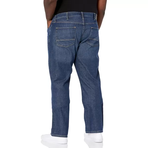 Nautica Traditional Collections Mens Relaxed Fit Jean PantGlacier Blue