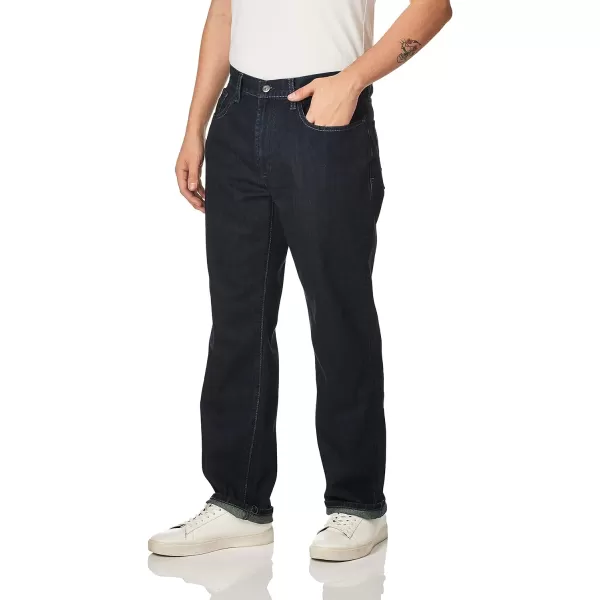 Nautica Traditional Collections Mens Relaxed Fit Jean PantMarine Rinse