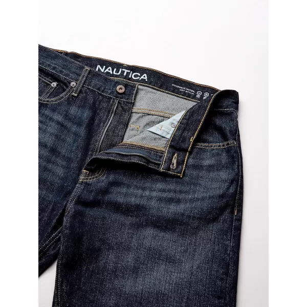 Nautica Traditional Collections Mens Relaxed Fit Jean PantSubmerge Navy