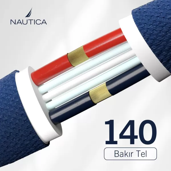 Nautica USBA to Lighting Cable Lighting to USBA Charging Cord 24A Fast Charging Lighting Cable Compatible with Galaxy S9 S10 S10 LG G5 G6 USB A Charger and Many More C40 7FT NudeYELLOW