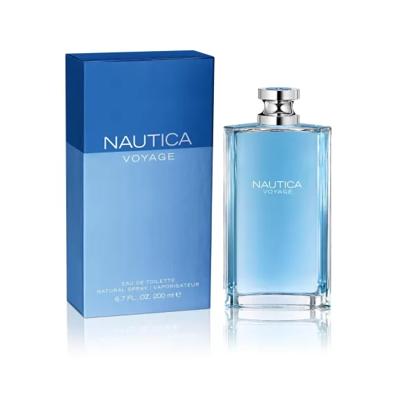 Nautica Voyage Eau De Toilette for Men  Fresh Romantic Fruity Scent Woody Aquatic Notes of Apple Water Lotus Cedarwood and Musk Ideal Day Wear 33 Fl OzVoyage 67 Fl Oz Pack of 1