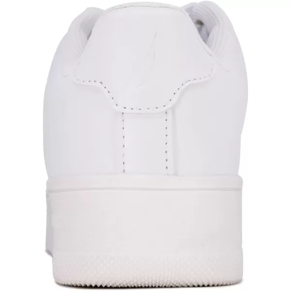 Nautica Women Fashion Sneaker Casual Shoes Steam LaceUpSlip OnAviana 2white