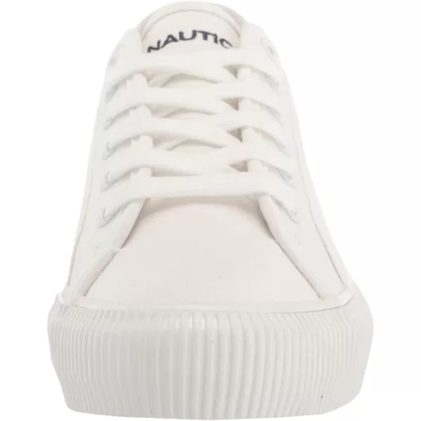 Nautica Women Fashion Sneaker Casual Shoes Steam LaceUpSlip OnBelladawnwhite