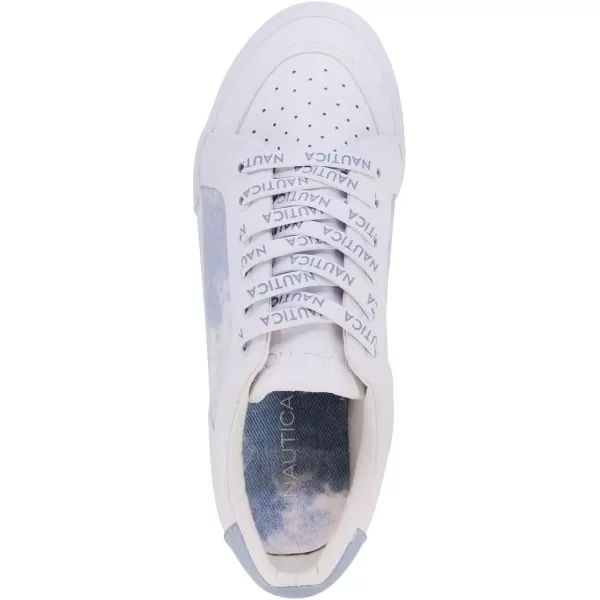 Nautica Women Fashion Sneaker Casual Shoes Steam LaceUpSlip OnRivkablue