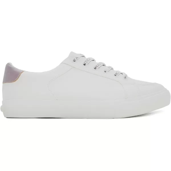 Nautica Women Fashion Sneaker Casual Shoes Steam LaceUpSlip OnRivkabone Mauve