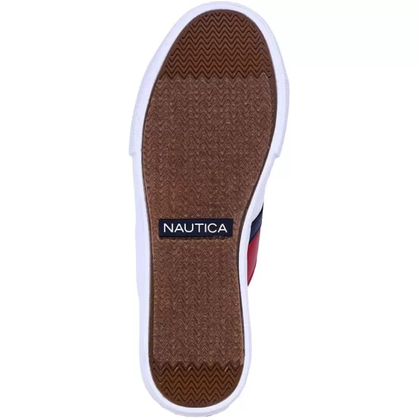 Nautica Women Fashion Sneaker Casual Shoes Steam LaceUpSlip OnSteam Red Tape