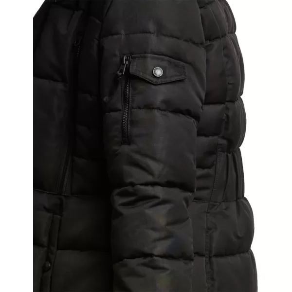 Nautica Womens 34 Heavyweight Mist Puffer JacketBlack