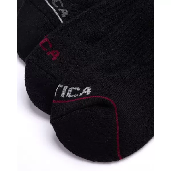 Nautica Womens Athletic Socks  Cushioned Low Cut Ankle Socks 12 PackBlack Tab