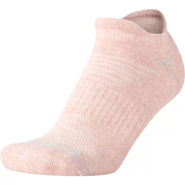 Nautica Womens Athletic Socks  Cushioned Low Cut Ankle Socks 12 PackPink Heather Tab