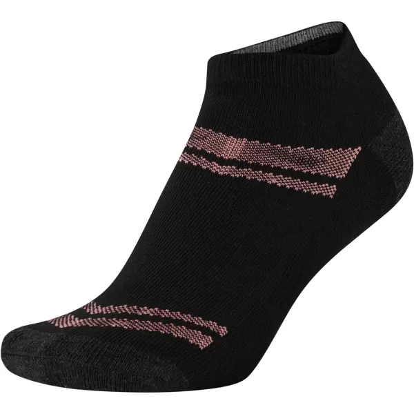 Nautica Womens Athletic Socks  Cushioned Low Cut Ankle Socks 12 PackPinkWhite Assorted