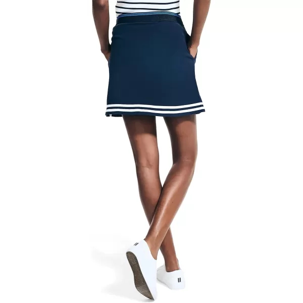 Nautica Womens Colorblock SkortNavy Seas